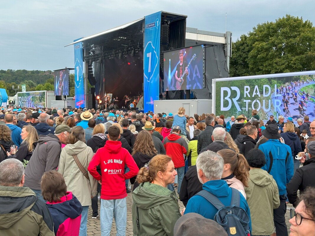 BR-Radltour, Bad Neustadt, 3.8.2025
