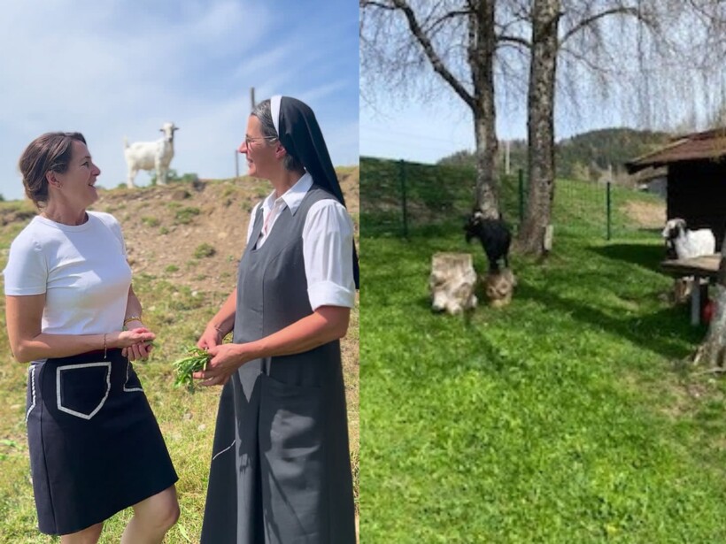 90-2019; Partner-Dreh MAZ 2026, Heilpädagogisches Kinderheim St. Maria Kalzhofen, Natalie Schmid, Schwester Gudrun Reichart