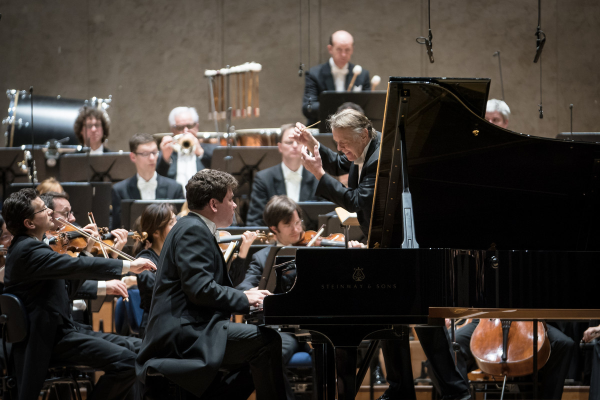 Benefizkonzert 25 Jahre Sternstunden Herkulessaal München, BR Symphonieorchester, Mariss Jansons und Denis Matsuev