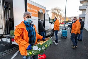 Die Lebensmittelspende von Sternstunden hilft, damit unter den Tafelkunden keine Konkurrenz entsteht und niemand ohne Essen nach Hause gehen muss.