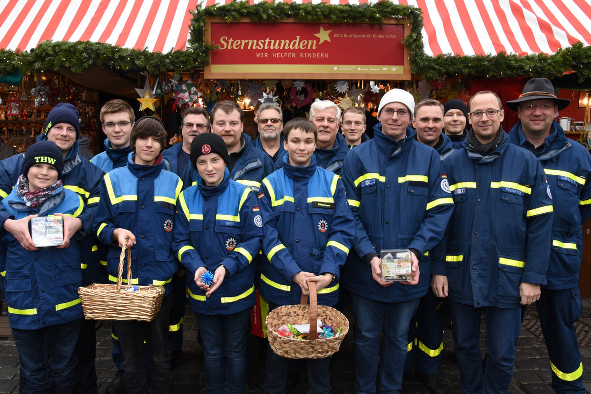 Christkindlesmarkt Nürnberg 2019, Team Technisches Hilfswerk