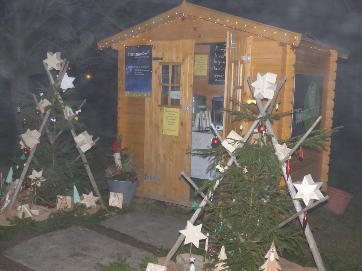 Weihnachtshütte mit Selbstbedienung 2021