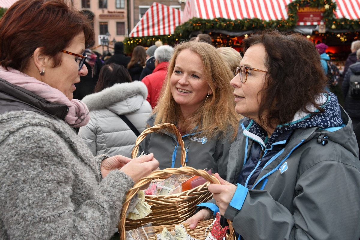 Christkindlesmarkt Nürnberg 2019 Regina Wallner, Ulla Müller