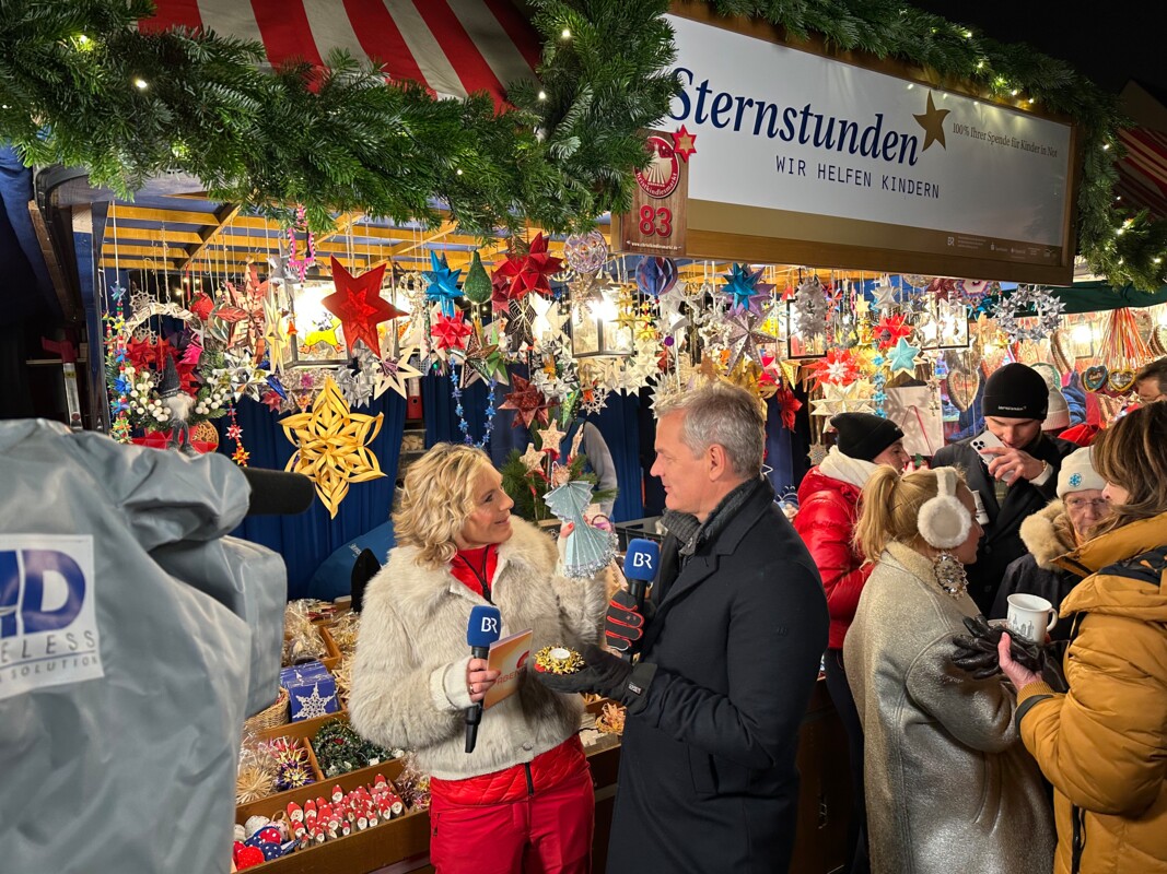 Julia Büchler und Tom Meiler Christkindlesmarkt
