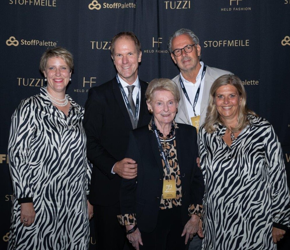  (v.l.n.r.) Carolin Kittel, Tilman Held, Gudrun Held, Andreas Gotschke, Silke Held