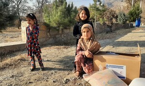 Lebensmittelverteilung Afghanistan