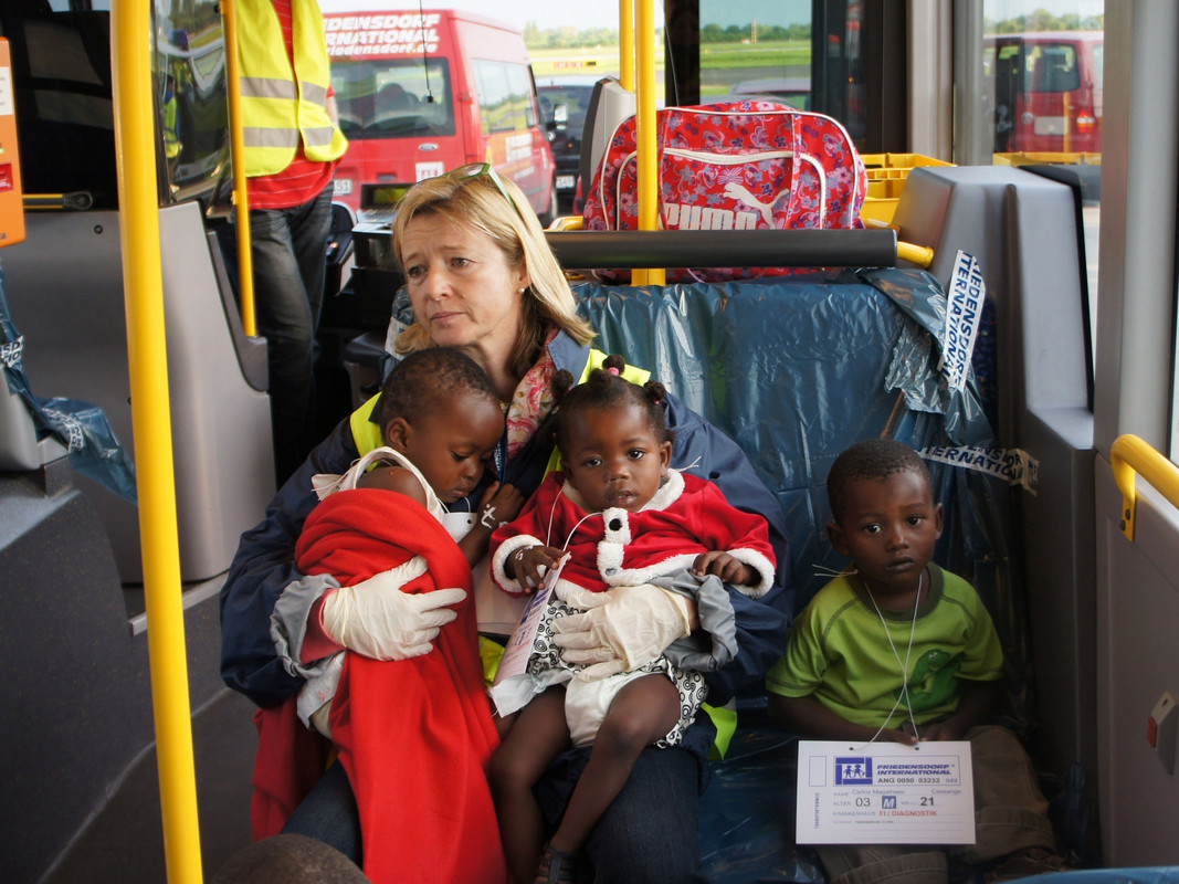 So weit weg von zuhause sind die Kinder auf Betreuung angewiesen