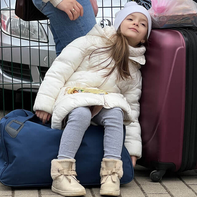 Versorgung der vertriebenen Familien