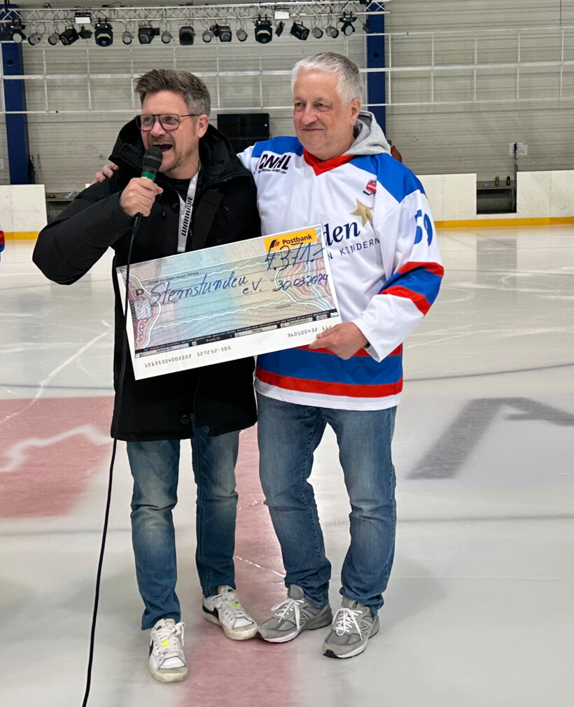 Alexander Krause, Präsident der DNHL e.V. (li.) und Michael Hochgesang (DNHL e.V.)