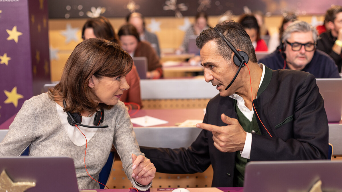 Sabine Sauer und Erol Sander