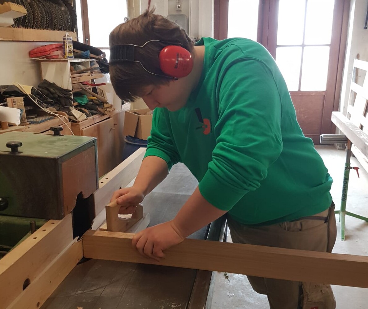 In der Schreinerei