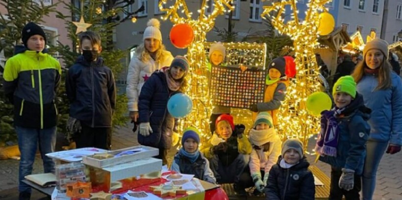 Glücksstern Weihnachtskarten von Natalie Maraji