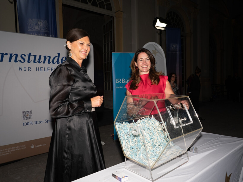Sternstunden-Tombola, Natalie Schmid, Ilse Aigner