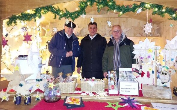 Sternstundenstand auf dem Windsbacher Weihnachtsmarkt