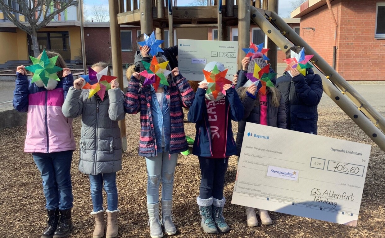 Kinder der Grundschule Altenfurt