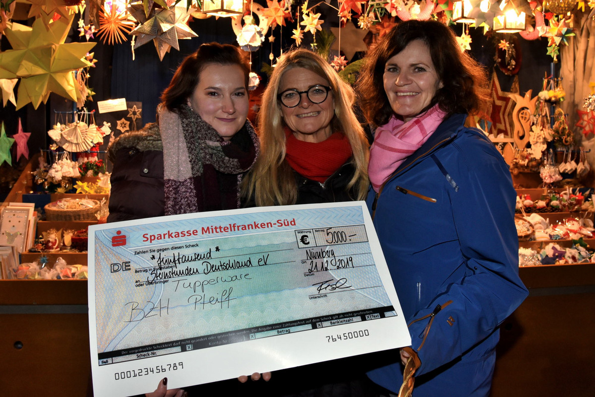 Christkindlesmarkt Nürnberg 2019, Tupperware Bezirkshandlung Pfeiff