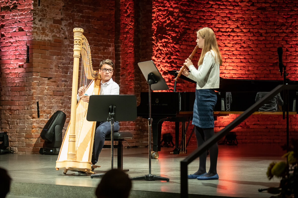 Jugend musiziert 2018 VKB Allerheiligen-Hofkirche München Fiona Jordan und Aaron Voigt