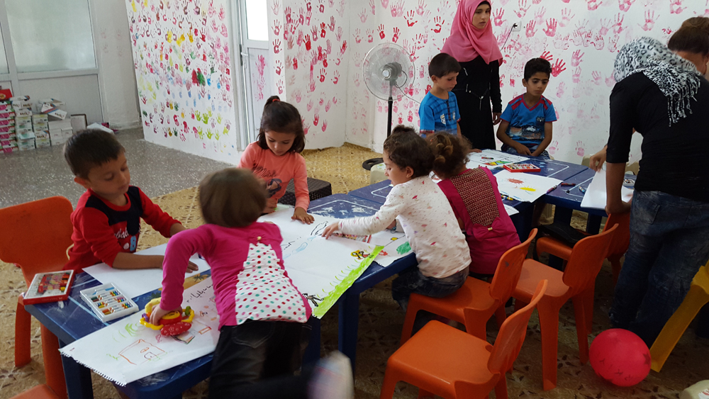 P124/2015 Versorgung von syrischen Flüchtlingskindern Spendahilfe