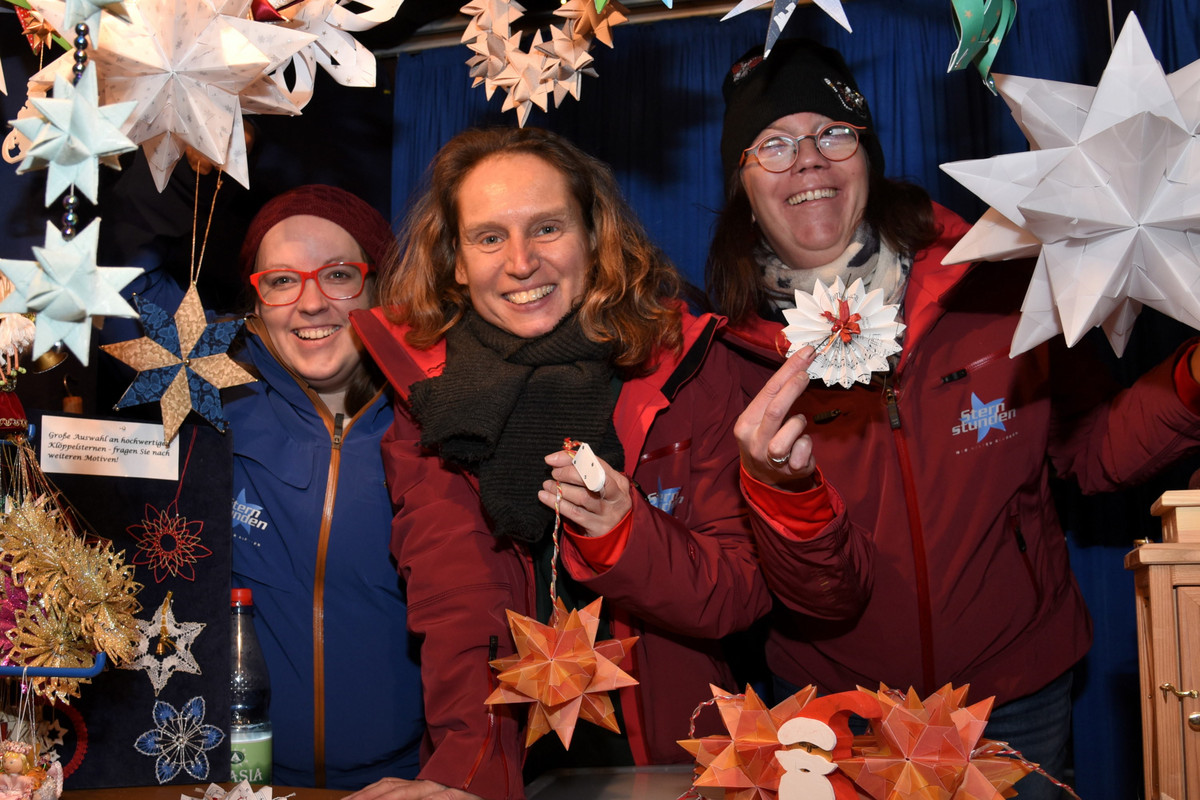 Christkindlesmarkt Nürnberg 2019, Team Bildungszentrum für Blinde und Sehbehinderte