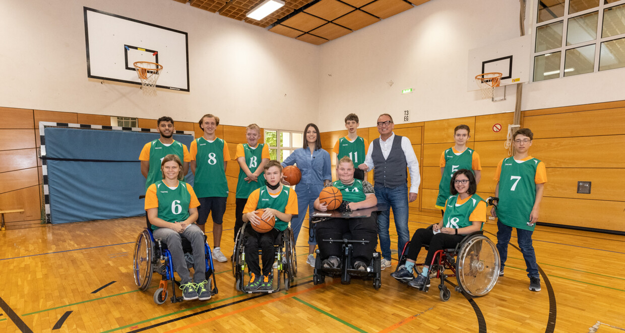 Sternstunden-Dreamteam in der Landesschule für Körperbehinderte