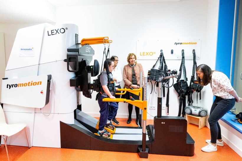 Einweihung Gangroboter kbo-Kinderzentrum München, 2024, Projekt 148-2023, Prinzessin Ursula von Bayern